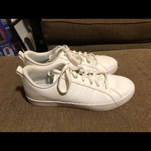 Adidas all white  size 10 shoes!